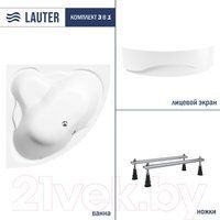 Lauter Riviera 140x140 21050140 (с ножками и лицевым экраном)