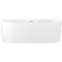 Wellsee Collaro 170x80 28910101R (пристенная ванна белый глянец, экран, ножки, сифон-автомат хром)