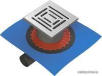 Berges Wasserhaus Zentrum Uno 100x100 090371 (матовый хром)