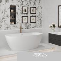 Wellsee Enjoy e Amedeo 175x83 23740101R (отдельностоящая ванна белый глянец, экран, ножки, сифон-авт