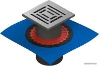 Berges Wasserhaus Zentrum Uno 150х150 090472 (матовый хром)