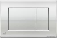 Кнопка управления для систем инсталляций (хром - глянцевая), Alcaplast