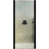 MaybahGlass 198x80 MGD-435-6 (сатин стекло/черный)