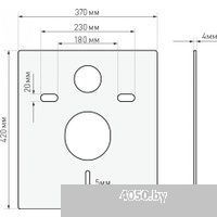 Berges Wasserhaus Mascon Rimless + Okus Slim SO + Atom Line 410 043352