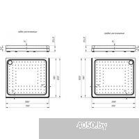 Radomir 100x110 L 1-03-6-1-0-1231 (матовое стекло)