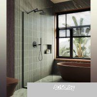 MaybahGlass 195x79 MGD-695-6у (прозрачное стекло/черный)