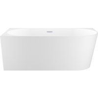 Wellsee Excellence Pro 150x73 28760601R (пристенная ванна (левая) белый глянец, экран, ножки, сифон-