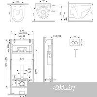 AM.PM Master Fit IS100138.701700 (с кнопкой смыва)