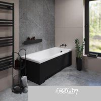 Lauter Bianca 160х70 21207160 (с каркасом, черным лицевым и торцевым экраном)