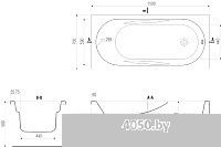 Cersanit Mito Red 150x70 (с каркасом и экраном)