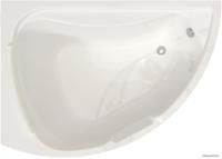 Ванна Radomir Альбена 168x120L 1-01-3-1-1-015К (белый, золото)