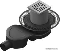 Berges Wasserhaus Platz Uno 100x100 090169 (матовый хром)