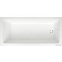 Wellsee FreeDom 165x80 231102002 (встраиваемая ванна белый глянец, сифон-автомат глянцевый белый)