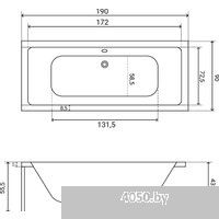 Lauter Oasis 190х90 21203090
