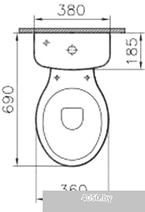 Унитаз Vitra Normus (9705B003-7200)