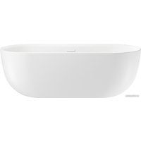 Wellsee Chic Riviera 170x76 236802002 (отдельностоящая ванна белый глянец, экран, ножки, сифон-автом