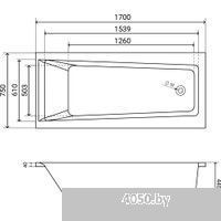 Lauter Versailles 170x75 21070075 (с каркасом)