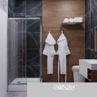 Triton Вента-Хром-Вельвет 80х80 (с поддоном)