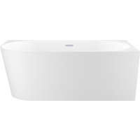 Wellsee Excellence Pro 170x75 28761101R (пристенная ванна (правая) белый глянец, экран, ножки, сифон