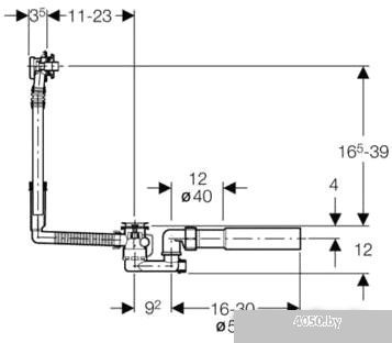 Сифон Geberit Uniflex 150.520.21.1