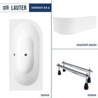 Lauter Bliss 170 L 21201071L (с ножками и лицевым экраном белого цвета)