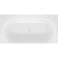 Wellsee Dream For More 181x90 23790102R (встраиваемая ванна белый глянец, сифон-автомат глянцевый бе