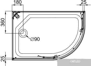 Triton Коралл А3 120x80 L (мозаика)