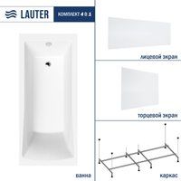 Lauter Aurora 180x80 21010080 (с каркасом, лицевым и торцевым экранами)