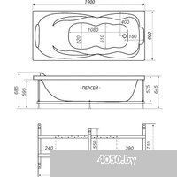 Triton Персей гидромассажная 190x90 Стандарт