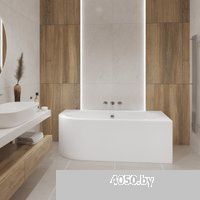 Lauter Bliss 160 P 21201062P (с ножками и серым подголовником)