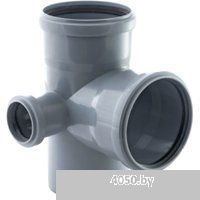 РосТурПласт Крестовина двухплоскостная для вн.канал. 110х110х50х87° (левая)