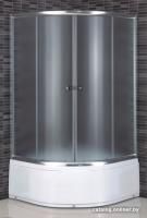 Coliseum Отлон Т-100 100x100 (хром/тонированное стекло)