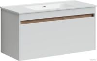 Sancos Тумба под умывальник Smart SM100W (белый глянец)