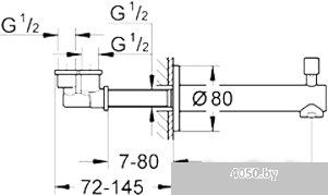 Излив Grohe Concetto 13281001