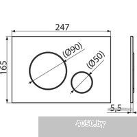 Alcaplast M672 (хром матовый)