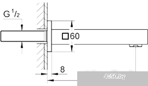 Излив Grohe Universal Cube 13303000