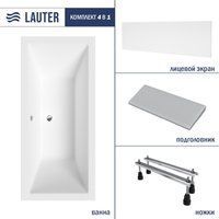 Lauter Oasis 170 21203070 (с ножками, серым подголовником и белым лиц.экраном)