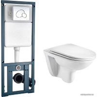 WeltWasser Baarbach 004 GL-WT + Marberg 410 RD (белый глянец/хром)