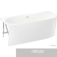 Wellsee Belle Spa 2.0 170x75 235805004 (пристенная ванна (левая) белый глянец, экран, каркас, сифон-