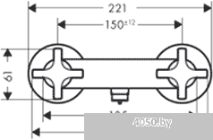 Смеситель Hansgrohe Logis Classic 71260000