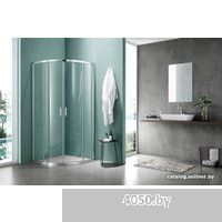 Aquatek 80x80 AQ ARI RO 08020CH (хром/прозрачное стекло)