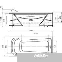 Radomir Роза Релакс 2-80-2-0-9-208Р (с гидромассажем)