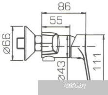 Смеситель Bravat Eco F9111147C-01