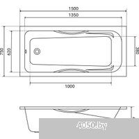 Lauter Regina 150х75 21014152 (с ручками)