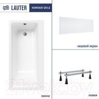 Lauter Seraphina 170x80 2112170L (с ножками и лицевым экраном)