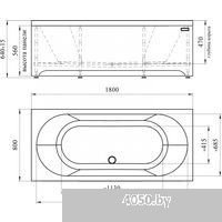 Radomir Вальс 180x80 1-01-0-0-1-183