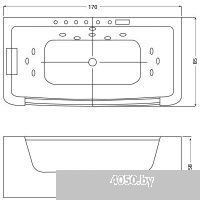 Wellis Rhone 170х85 WK00125 (с гидромассажем)