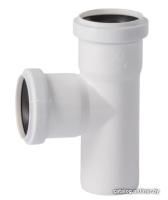 Тройник ПП внутр.канал. OSTENDORF Dn 50/50/87* белый