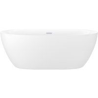 Wellsee Enjoy e Amedeo 175x83 23740101R (отдельностоящая ванна белый глянец, экран, ножки, сифон-авт