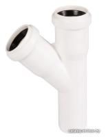 Тройник ПП внутр. канал. OSTENDORF Dn 32/32/45* белый